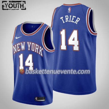 Maillot Basket New York Knicks Allonzo Trier 14 2019-20 Nike Statement Edition Swingman - Enfant